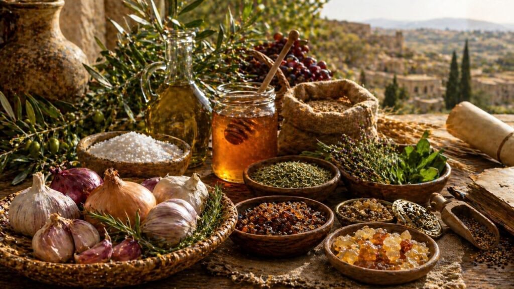 Ingredientes bíblicos que hoje são estudados pela ciência por seus possíveis benefícios