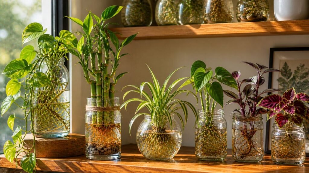 Um copo com água pode virar o cantinho verde mais bonito da sua casa