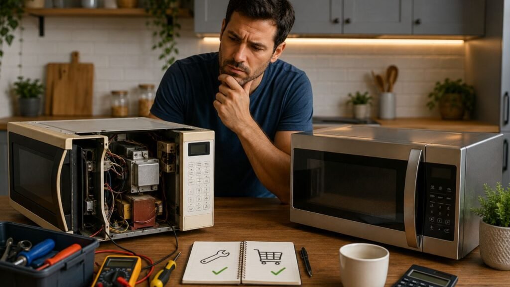 Antes de gastar, entenda 3 razões para consertar seu micro-ondas e 3 para comprar outro