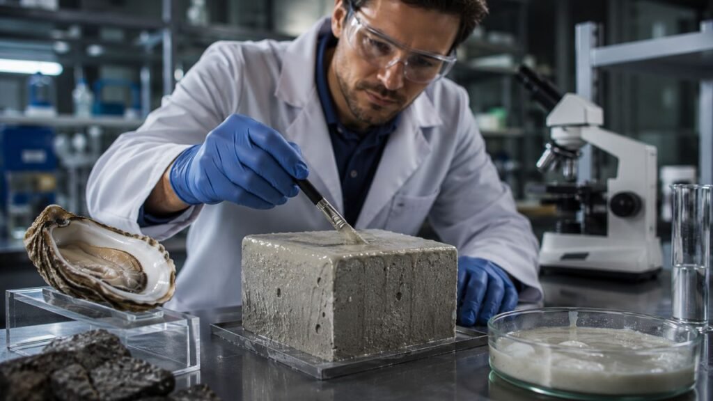 Cientistas da Universidade Purdue replicam o "cimento" das ostras, conseguindo até 10 vezes mais adesão, o dobro da resistência e uma cura mais rápida