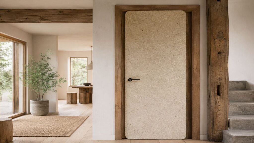 Startup dinamarquesa cria a primeira porta do mundo produzida em massa a partir de cogumelos