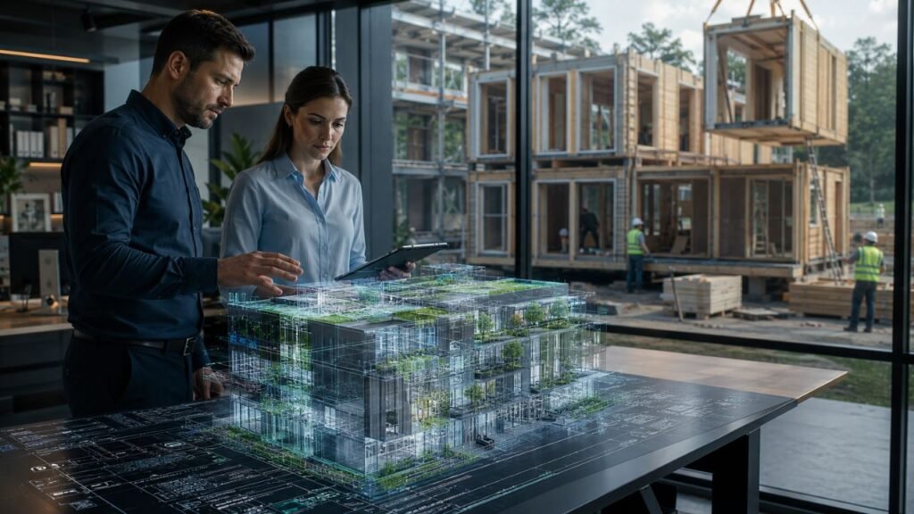 Arquitetura sustentável: projeto passivo, industrialização e BIM para um futuro eficiente