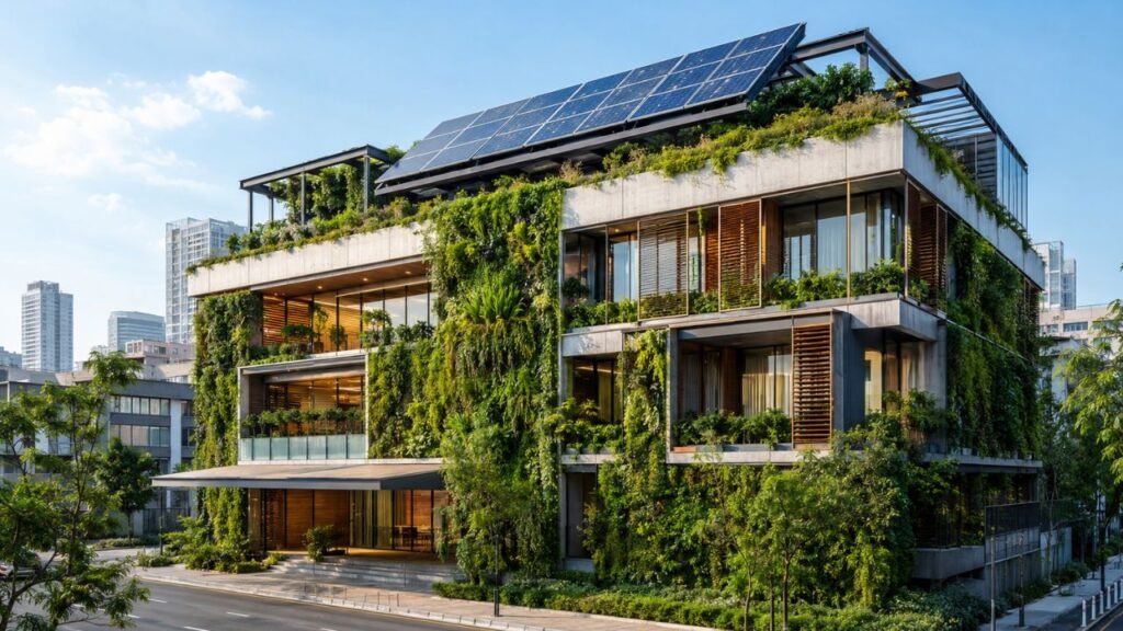 Arquitetura sustentável: projeto passivo, industrialização e BIM para um futuro eficiente