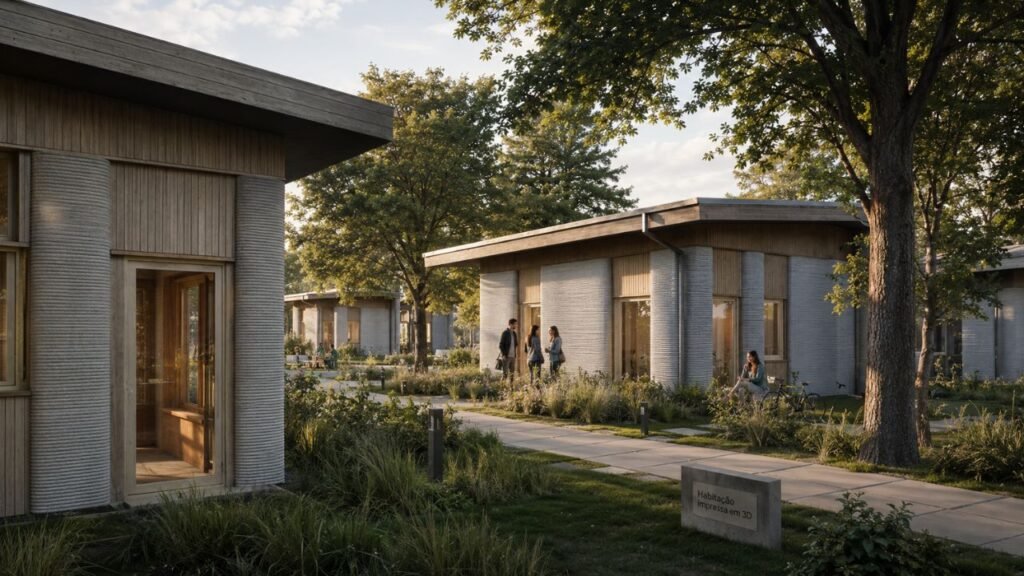 O maior projeto de habitação impressa em 3D da Europa constrói 36 residências estudantis em tempo recorde: mais de uma por dia