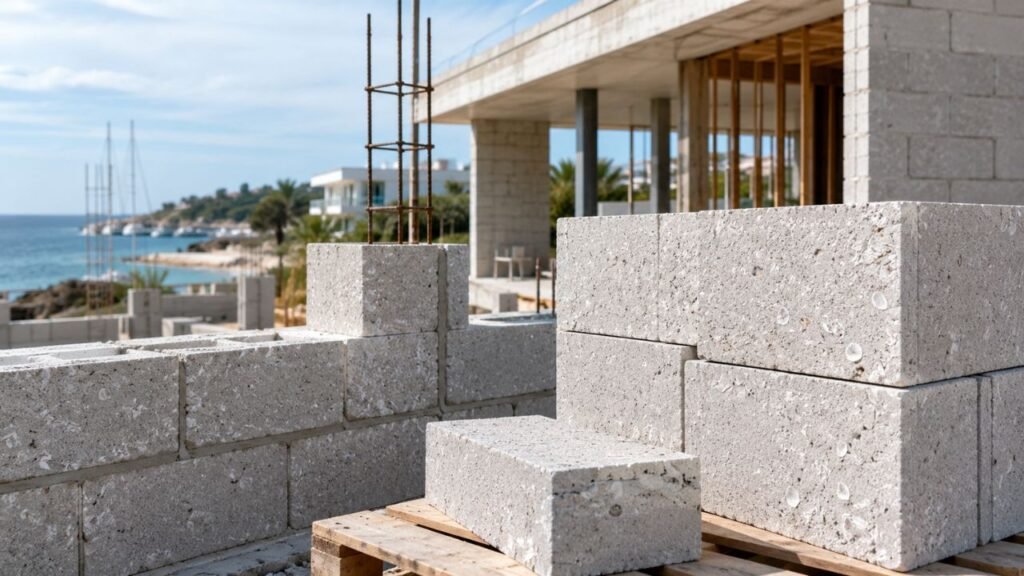 Pesquisadores britânicos substituem até 33% do cimento no concreto por conchas marinhas, reduzindo as emissões em 36%