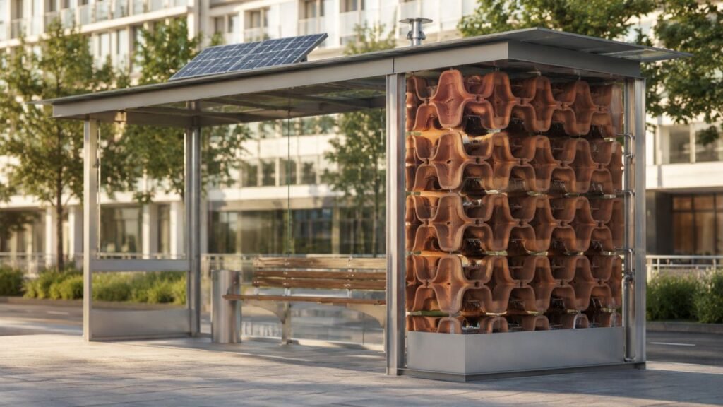 Designers suíços criam tijolos modulares que resfriam espaços urbanos em até 9°C sem usar eletricidade