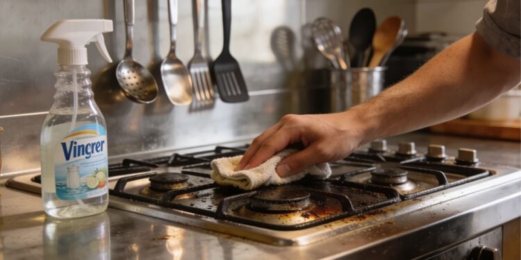 Nem sabão nem água sanitária: o melhor produto para limpar a cozinha e custa menos de R$ 5,00