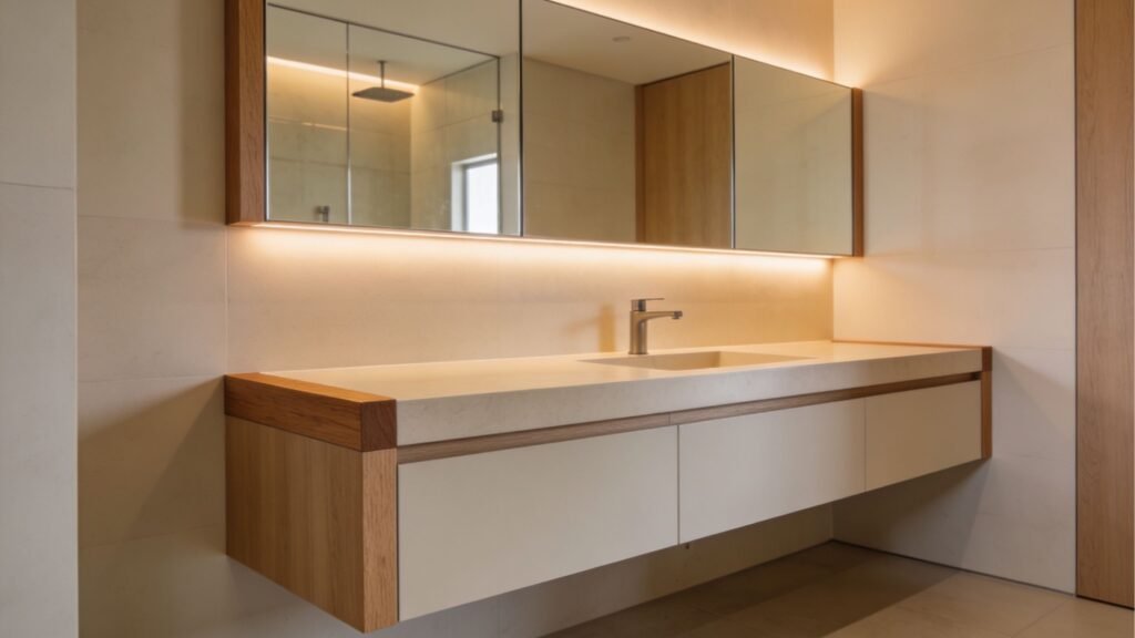 Adeus armários de banheiro! Nova tendência que está transformando as casas modernas