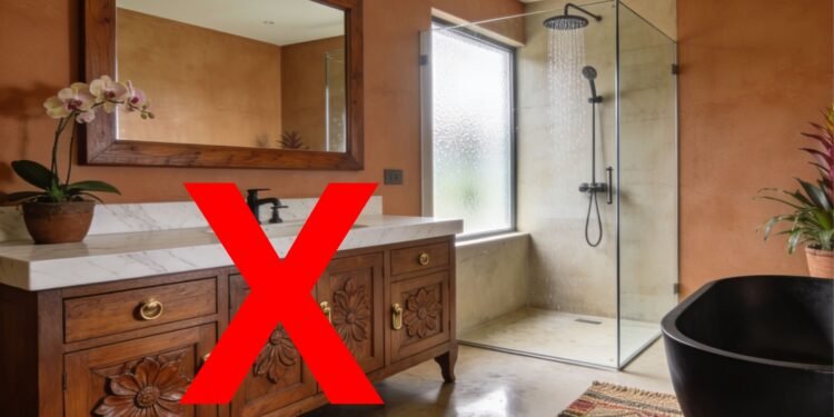 Adeus armários de banheiro! Nova tendência que está transformando as casas modernas