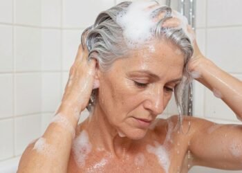 Quantas vezes na semana é necessário lavar o cabelo grisalho para mantê-lo saudável