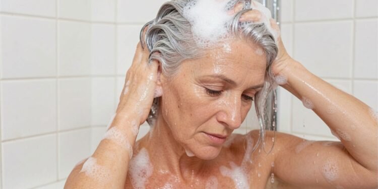Quantas vezes na semana é necessário lavar o cabelo grisalho para mantê-lo saudável
