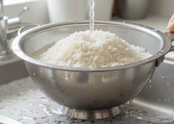 Pare de lavar arroz excessivamente: o erro comum que pode fazer você perder nutrientes importantes