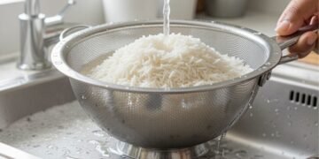 Pare de lavar arroz excessivamente: o erro comum que pode fazer você perder nutrientes importantes