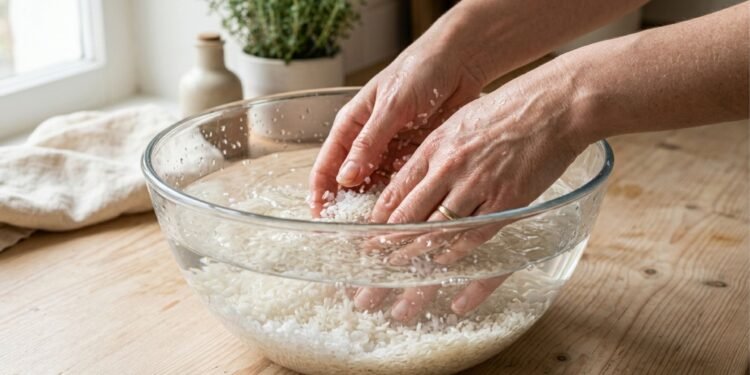 Lavar as mãos com sal e arroz: para que serve e por que é recomendado