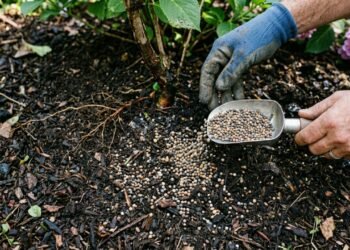 O adubo 4-14-8 pode transformar flores e frutos do jardim quando usado da forma correta