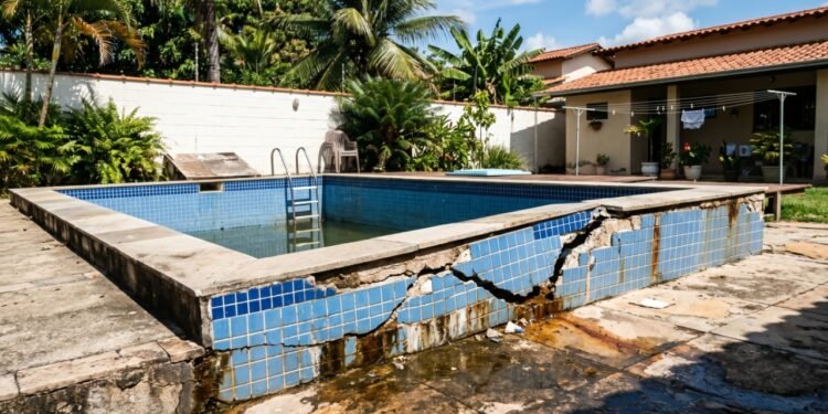Justiça mineira obriga engenheiros a pagar indenização por falha grave em construção de piscina