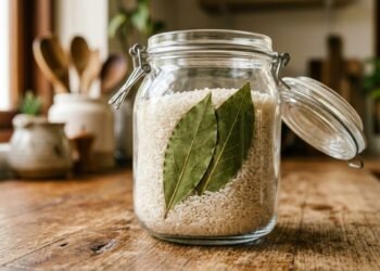 Um truque simples com folha de louro no arroz que está viralizando e recomendado por especialistas