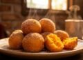 Bolinho de chuva de cenoura rende 10 porções e fica pronto em 15 minutos com massa batida no liquidificador