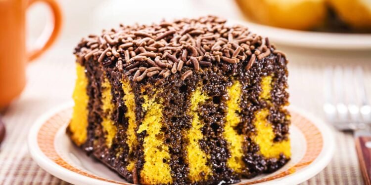 bolo de cenoura fofinho