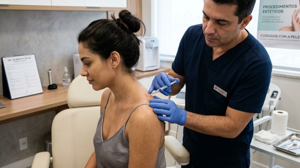 botox em áreas incomuns