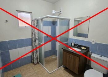 O banheiro sem box que os hotéis europeus adotaram e está chegando às casas brasileiras