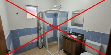 O banheiro sem box que os hotéis europeus adotaram e está chegando às casas brasileiras