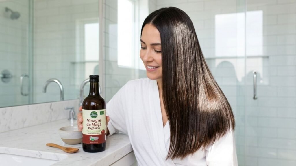 A técnica caseira que virou tendência por alinhar as cutículas do cabelo e devolver o brilho espelhado sem químicas de salão