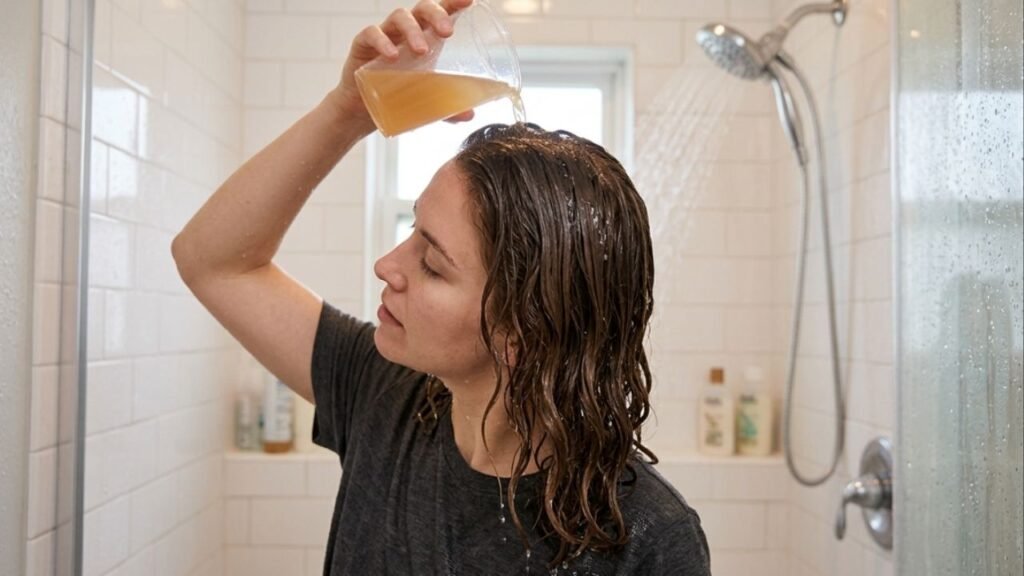 A técnica caseira que virou tendência por alinhar as cutículas do cabelo e devolver o brilho espelhado sem químicas de salão