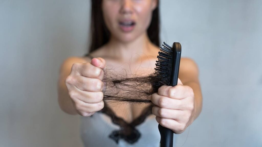 Cabelo fraco no outono