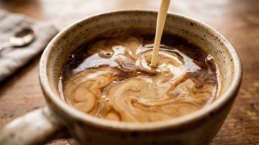café com leite digestão