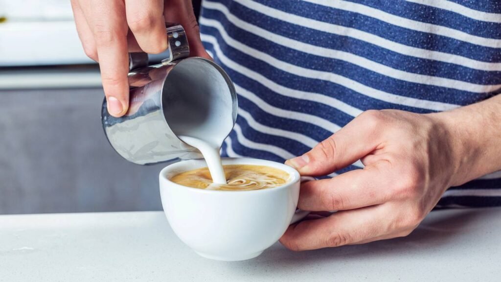 café com leite digestão
