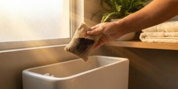 Pó de café no vaso sanitário ajuda a eliminar odores do banheiro