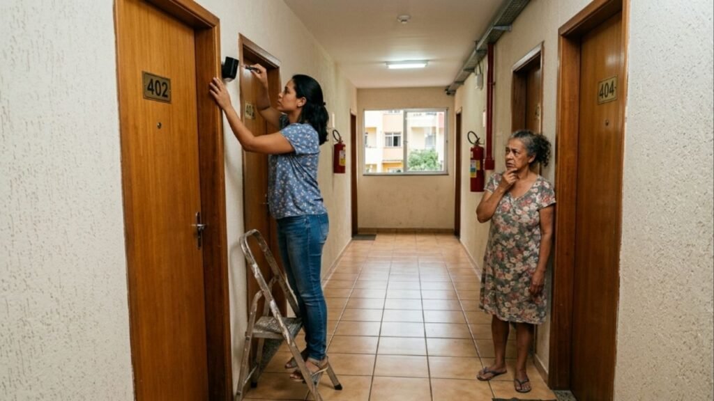 Se um vizinho instalar câmeras em áreas comuns sem aprovação em assembleia, você pode contestar com base no Código Civil e na LGPD