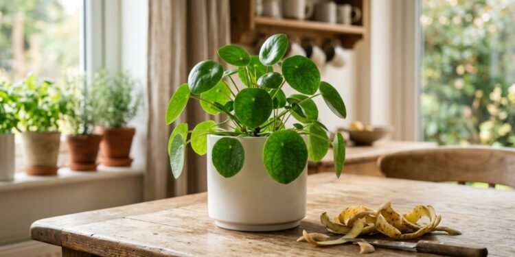 Truque com casca de batata vira tendência na jardinagem para ajudar plantas com folhas amareladas