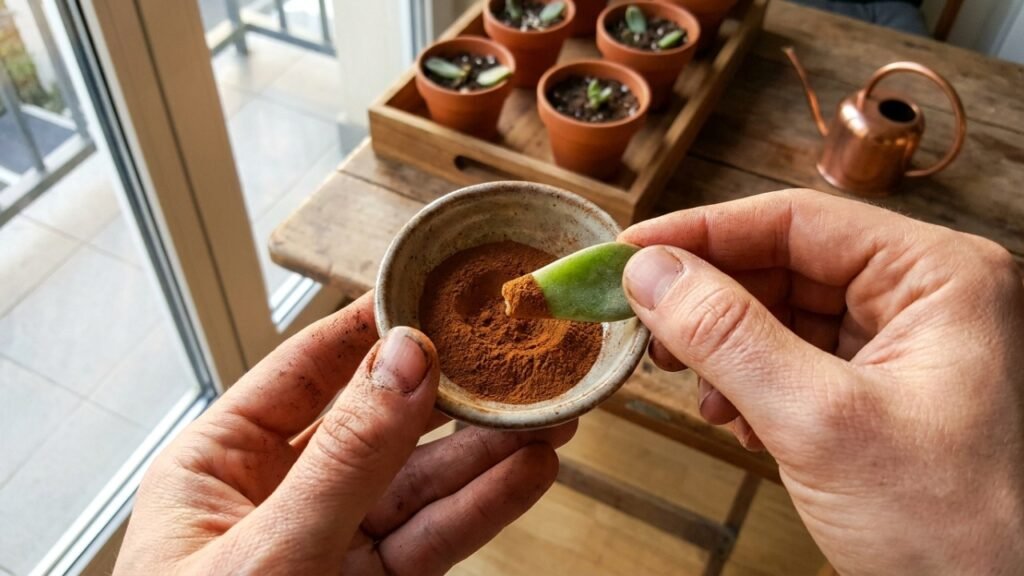 Propriedades da canela ajudam a evitar pragas e fortalecer plantas suculentas