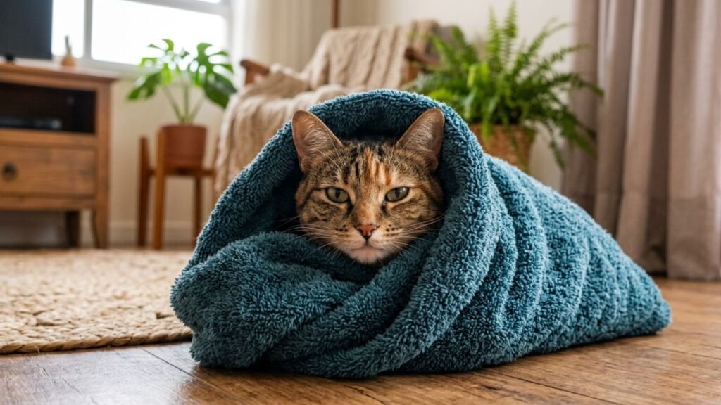 dar remédio a gato