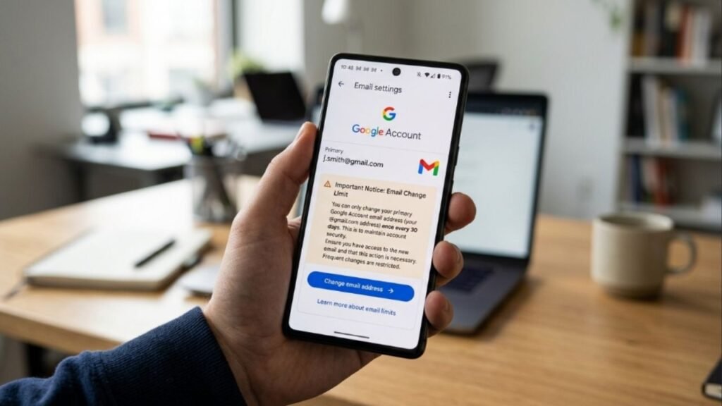 Google liberou troca de endereço do Gmail para todos os usuários
