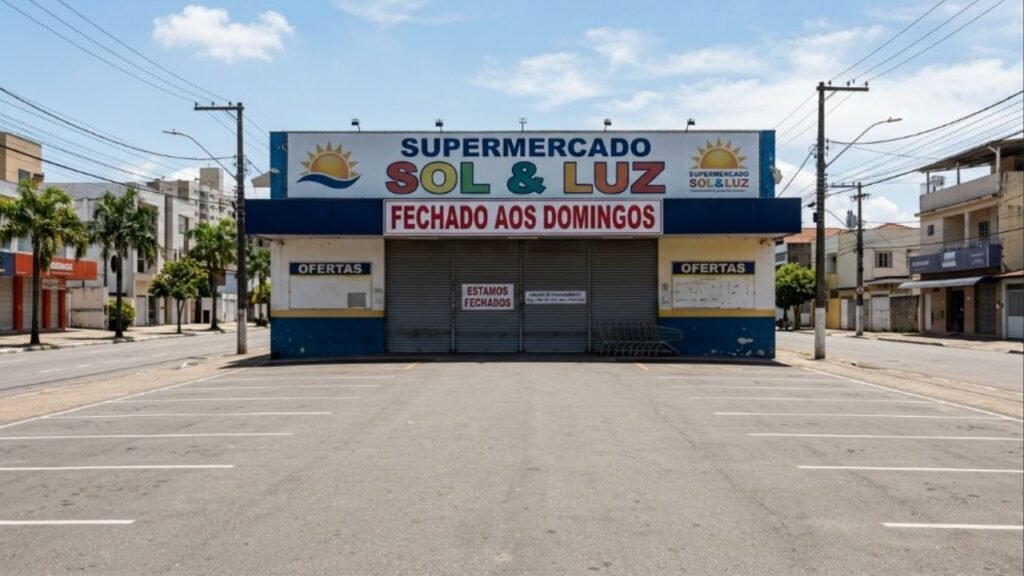 Fechamento aos domingos fez supermercados realocarem funcionários e nova regra afeta redes como Carrefour, Atacadão, Assaí e BH