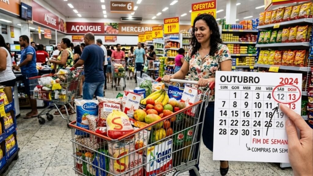 Fechamento aos domingos fez supermercados realocarem funcionários e nova regra afeta redes como Carrefour, Atacadão, Assaí e BH