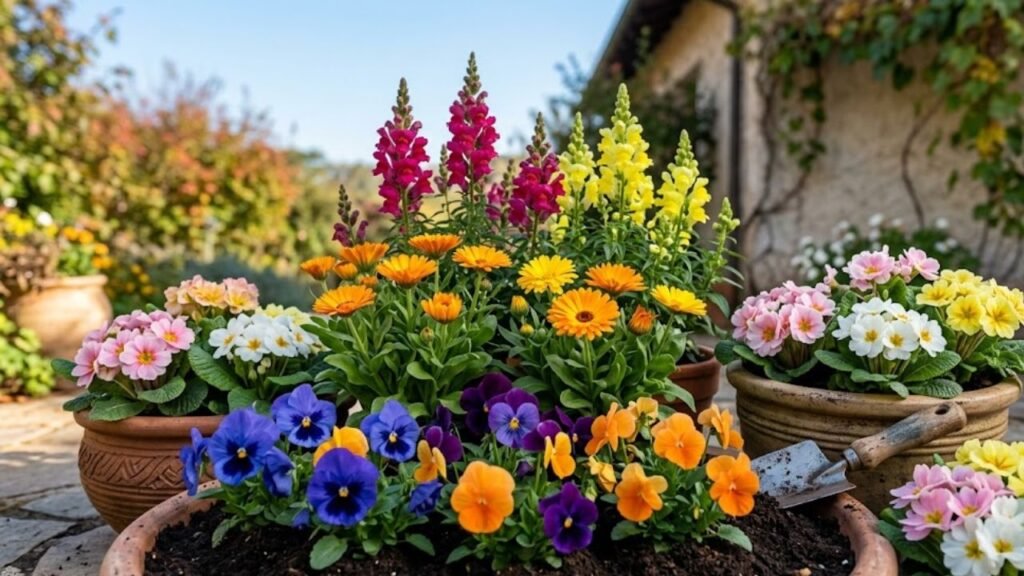 flores para plantar em maio 
