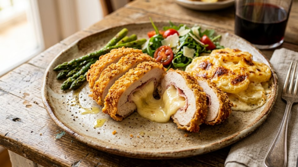 frango à cordon bleu