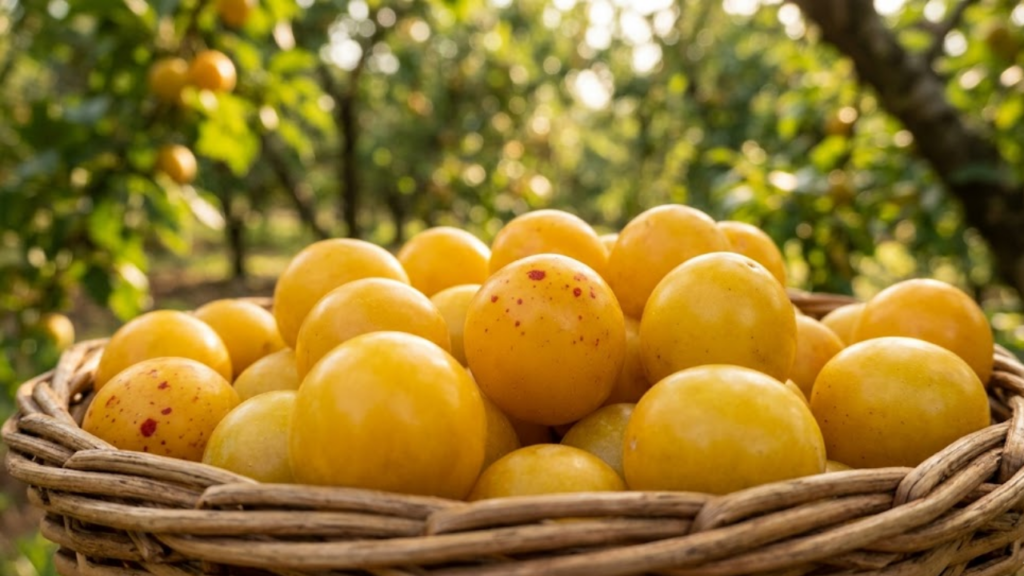 fruta rica em potássio