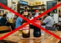 O governo exigirá que bares e restaurantes cobrem uma taxa adicional por cada garrafa, lata ou embalagem que for vendida