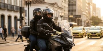 Andar de moto com passageiro passa a ser proibido e multa chega a R$ 2,1 mil