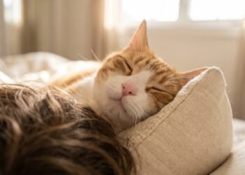 Posição de sono do gato revela nível de confiança com os donos