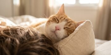 Posição de sono do gato revela nível de confiança com os donos