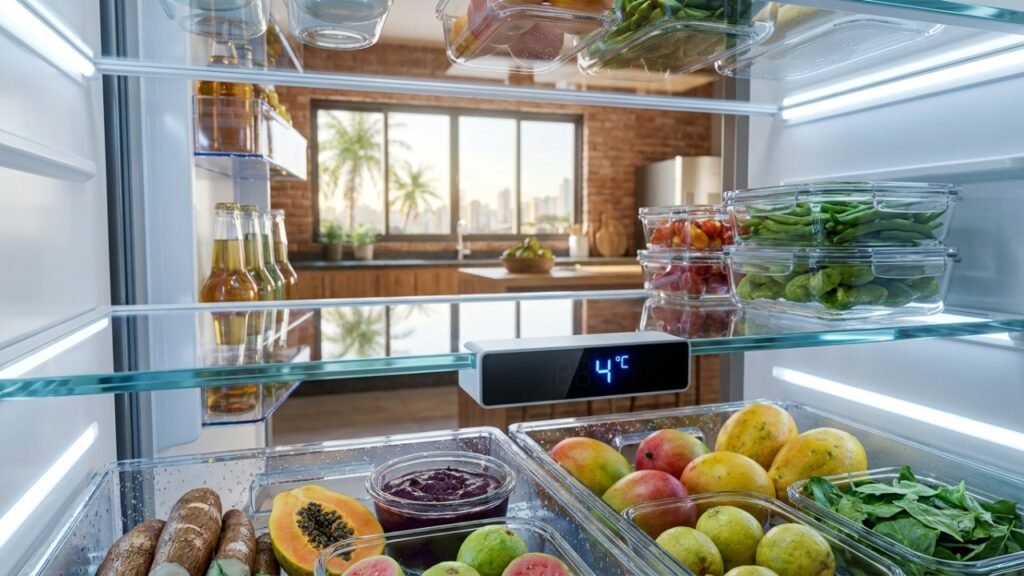 Controle térmico rigoroso na geladeira previne riscos à saúde e aumenta durabilidade da comida