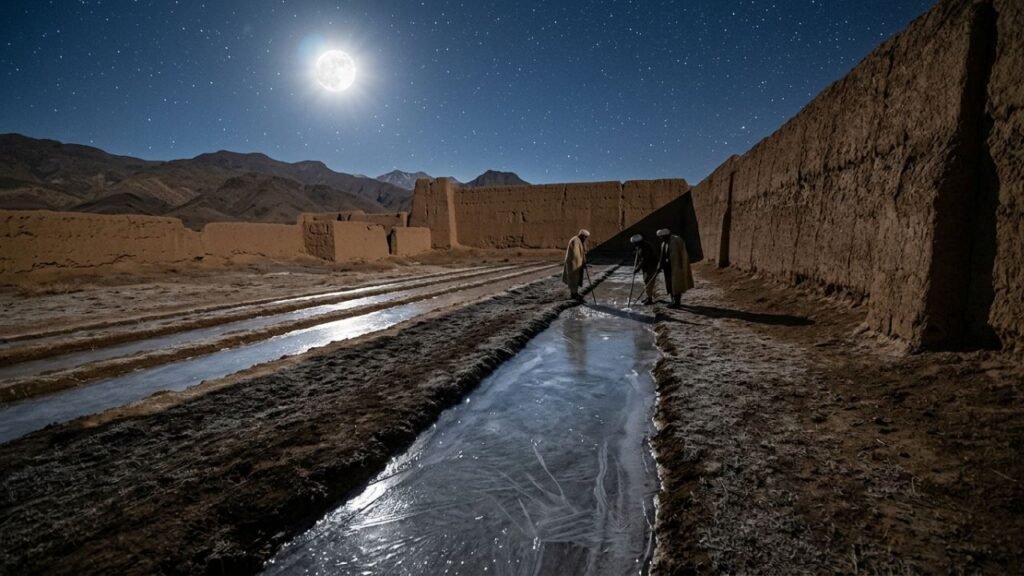 gelo no deserto