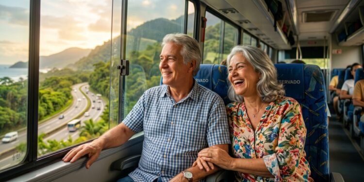 Nova regra de idade mínima garante passagens gratuitas para idosos em viagens por todo o país