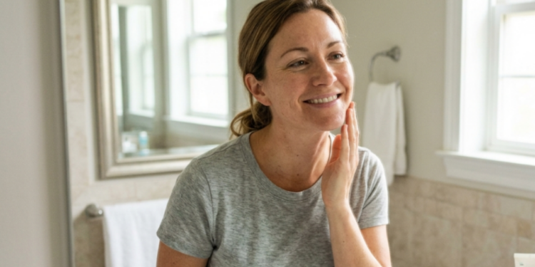 Menopausa acelera perda de firmeza da pele e dermatologistas reforçam uso diário de protetor solar